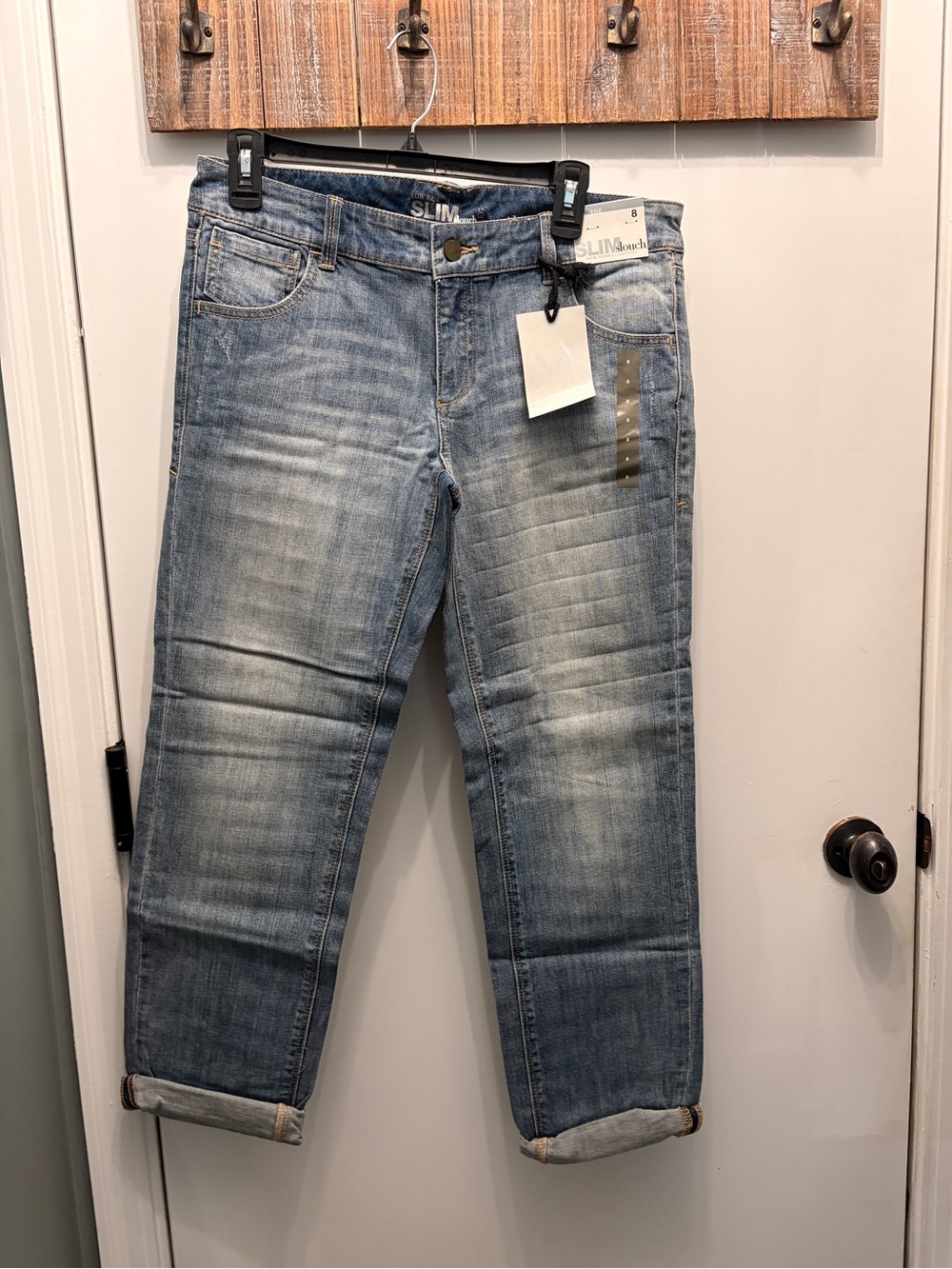 New York & Company Light Blue Boyfriend Jeans